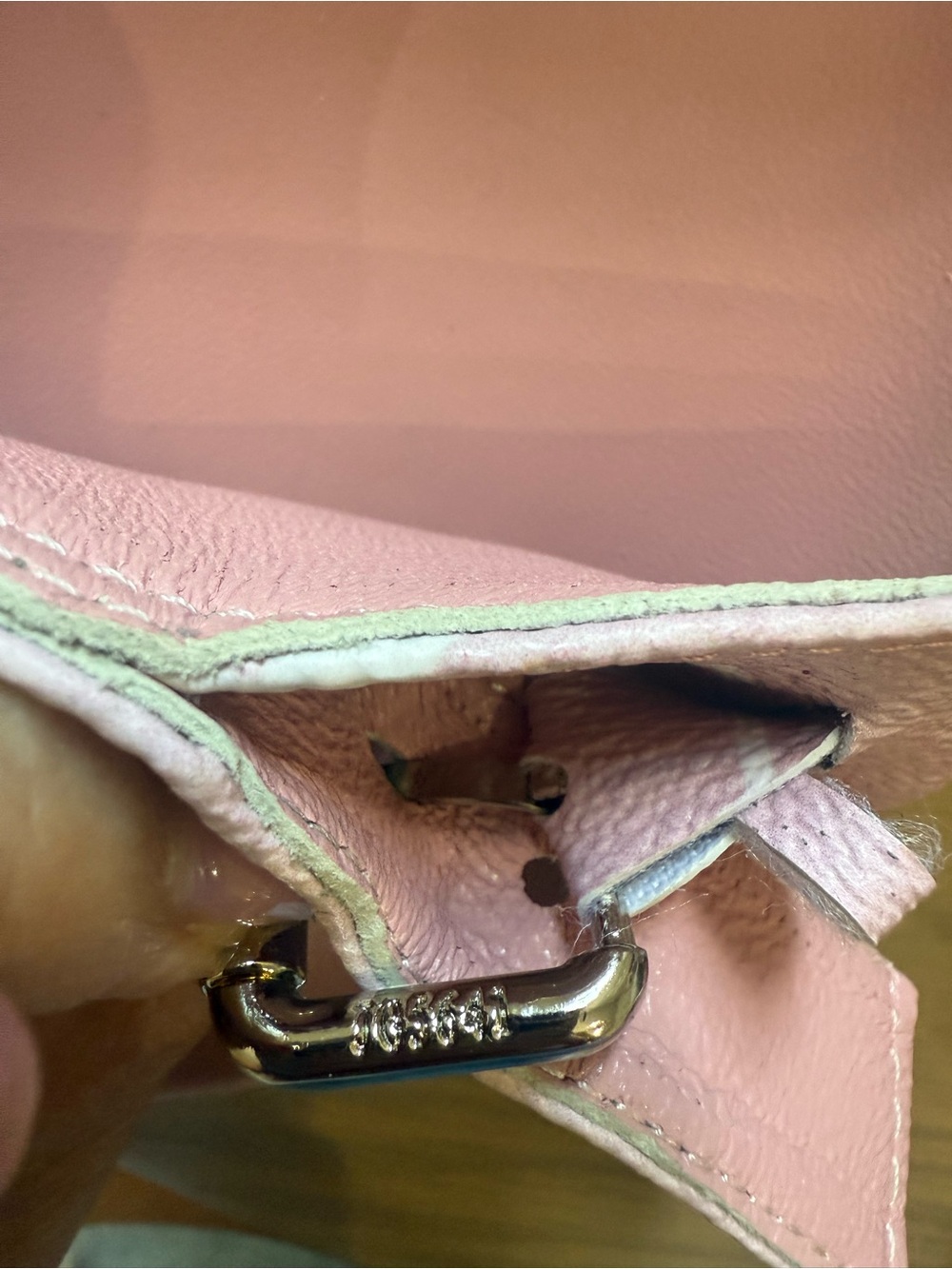 Louis Vuitton Pink & Red Monogram Kids Slide Sandals - Picture 6 of 6